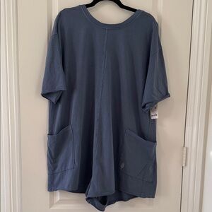 NWT Free People Blue Hotshot